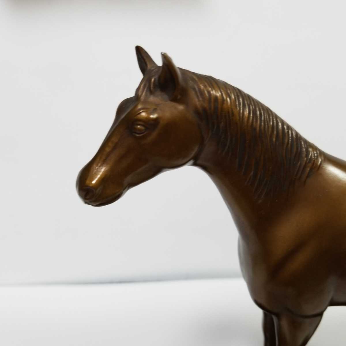 馬の銅像 チャイナロック号 本桐牧場 記念品 ヴィンテージ物 競馬記念品 ハイセイコーの父 JRA レア物です。_画像2