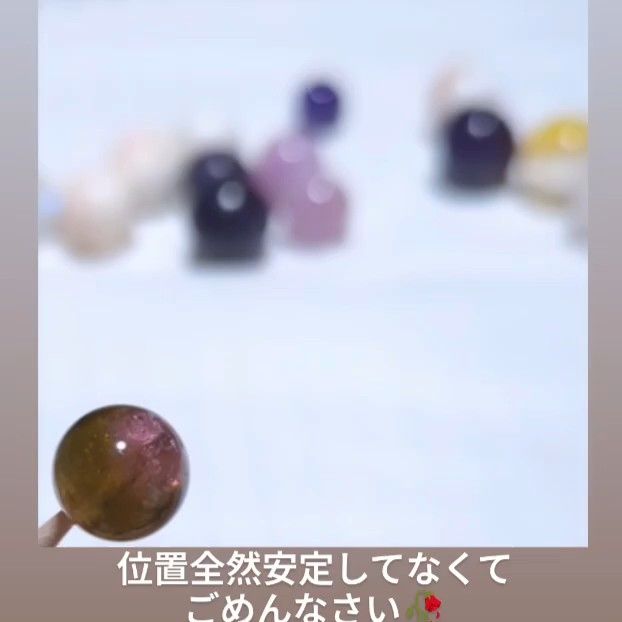 ●10.3mm●ウォーターメロントルマリン1粒●アヤカすぺしゃる●西瓜電気石ビーズ●