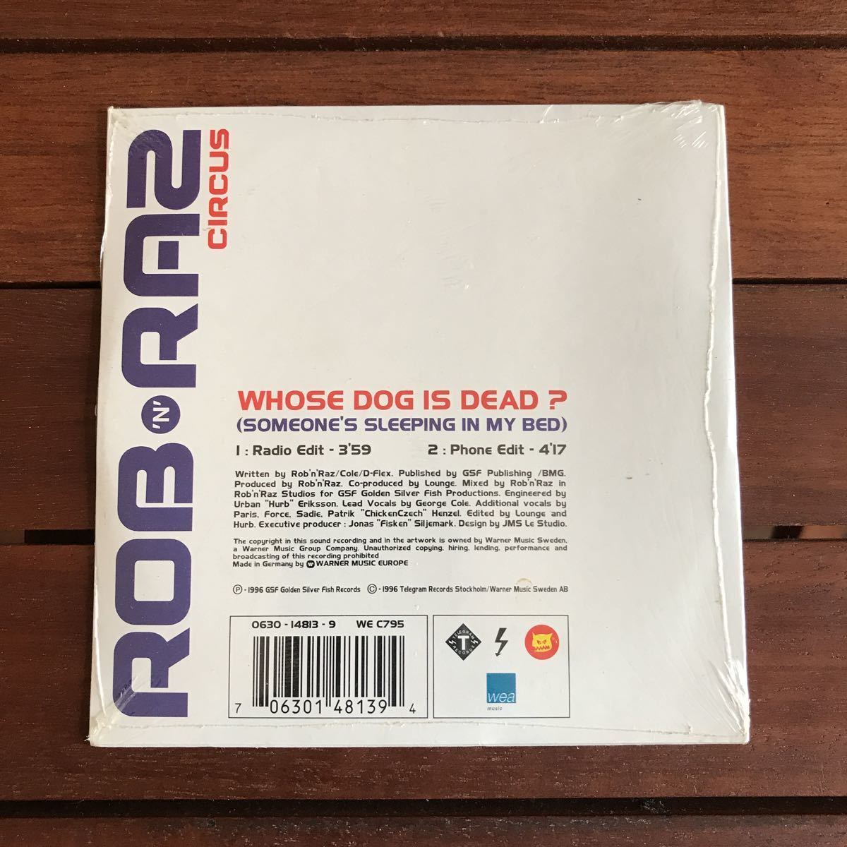 【eu-rap】Rob 'N' Raz / Whose Dog Is Dead?［CDs］未開封品《3f200》_画像2