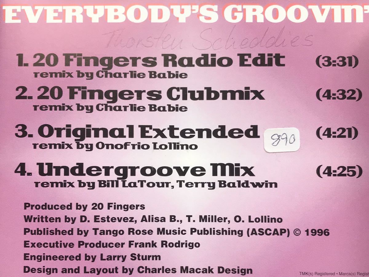 【eu-rap】Max-A-Million / Everybody's Groovin'［CDs］《3f051》_画像4