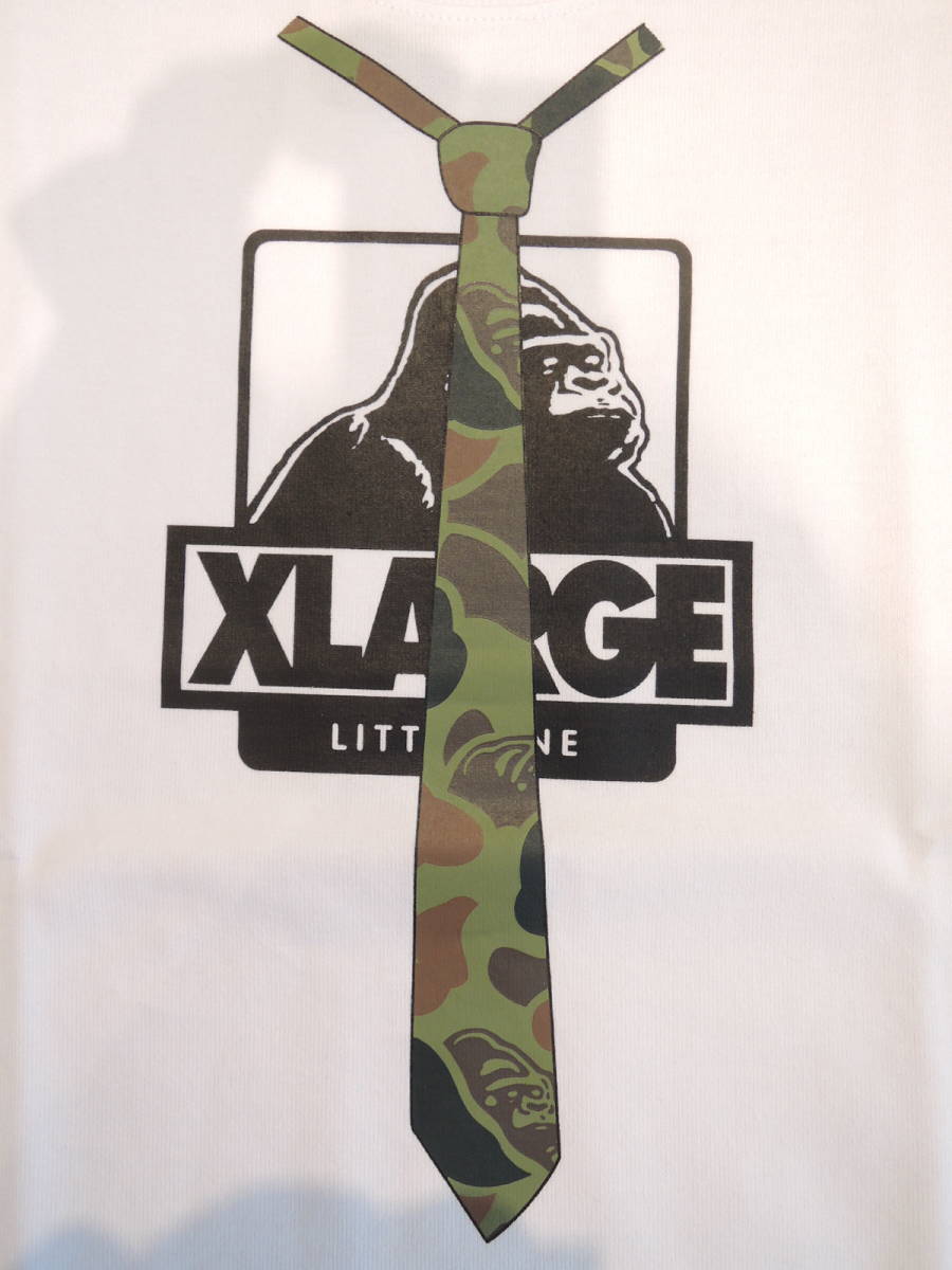 X-LARGE XLarge XLARGE Kids OG Gorilla галстук S/S TEE белый 130 размер Kids ZOZOTOWN полная распродажа новейший популярный товар 
