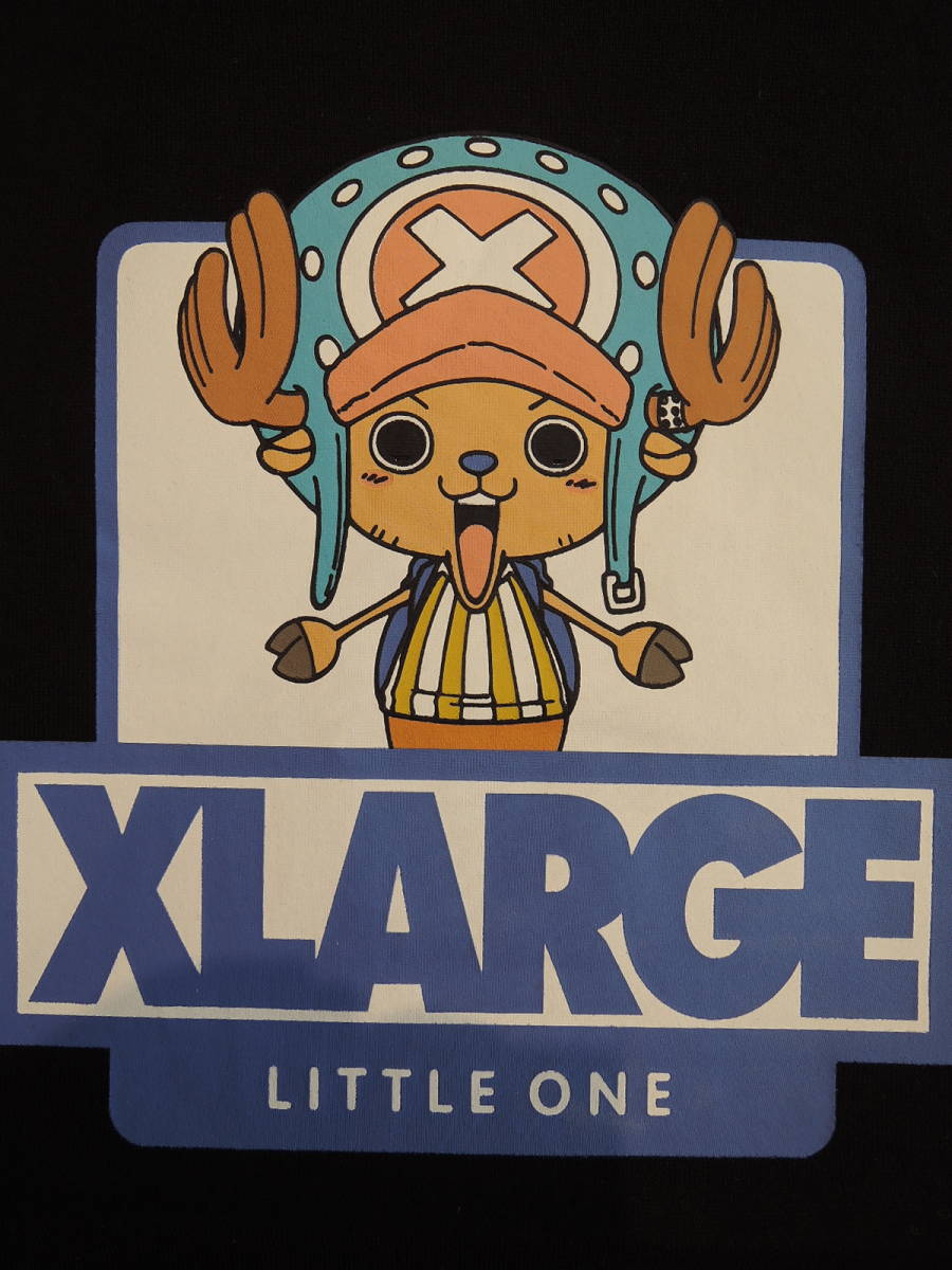 X-LARGE エクストララージ XLARGE Kids チョッパー Tシャツ ブラック 120 ワンピース コラボ キッズ 最新人気商品 値下げしました!_画像2