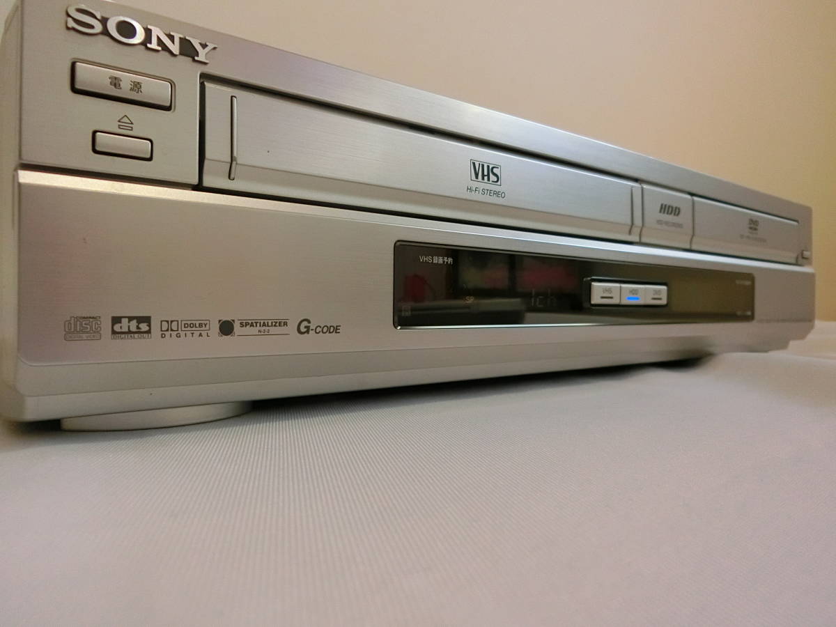 ★圧倒的高評価 SONY スゴ録 RDR-VX30 VHSビデオ一体型DVDレコーダー(品) - 【お1人様1点限り】 - www