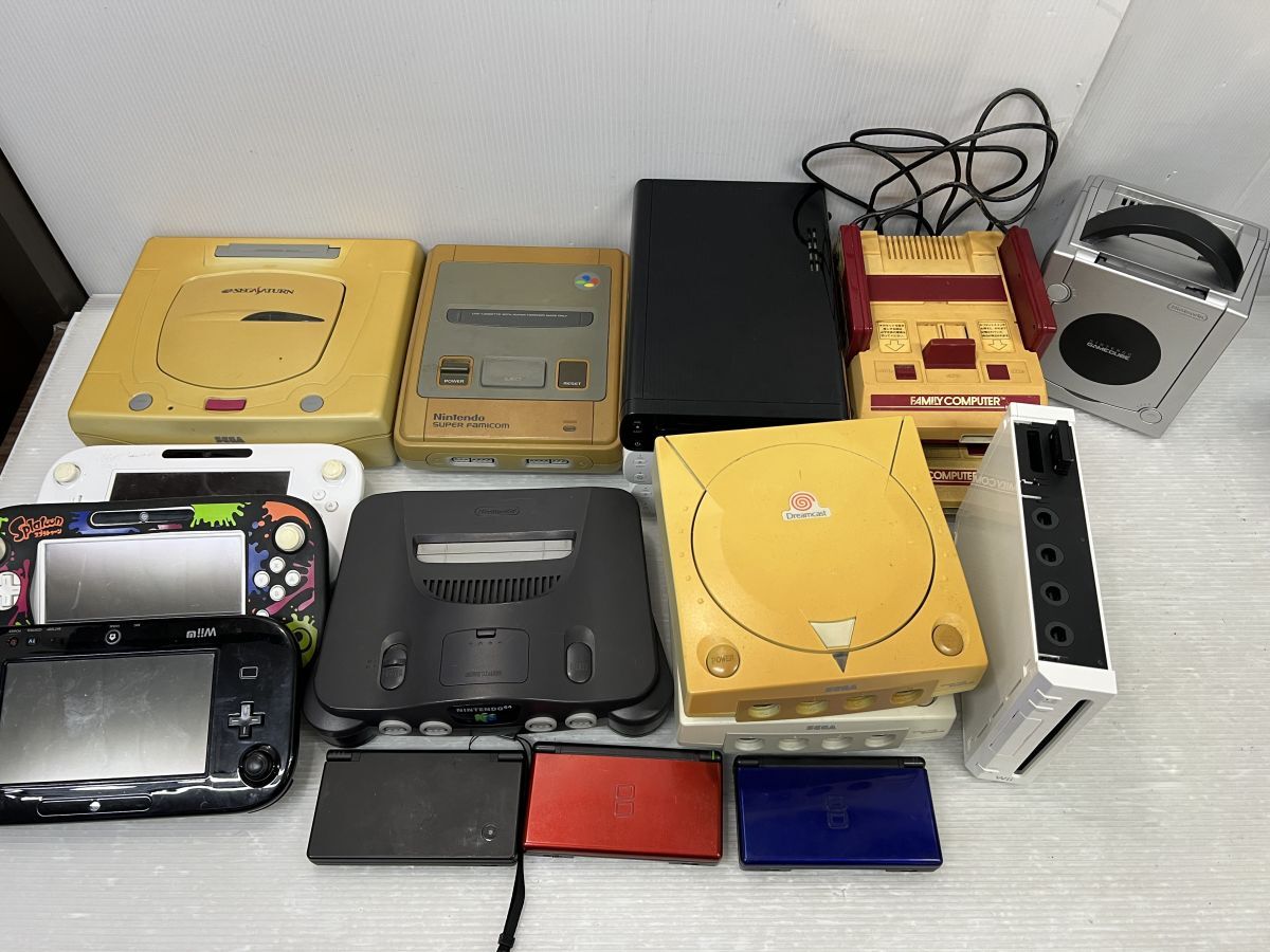 スーパーセール 半額 HH701-250508-034【ジャンク】レトロ ゲーム機本体 大量まとめ その他