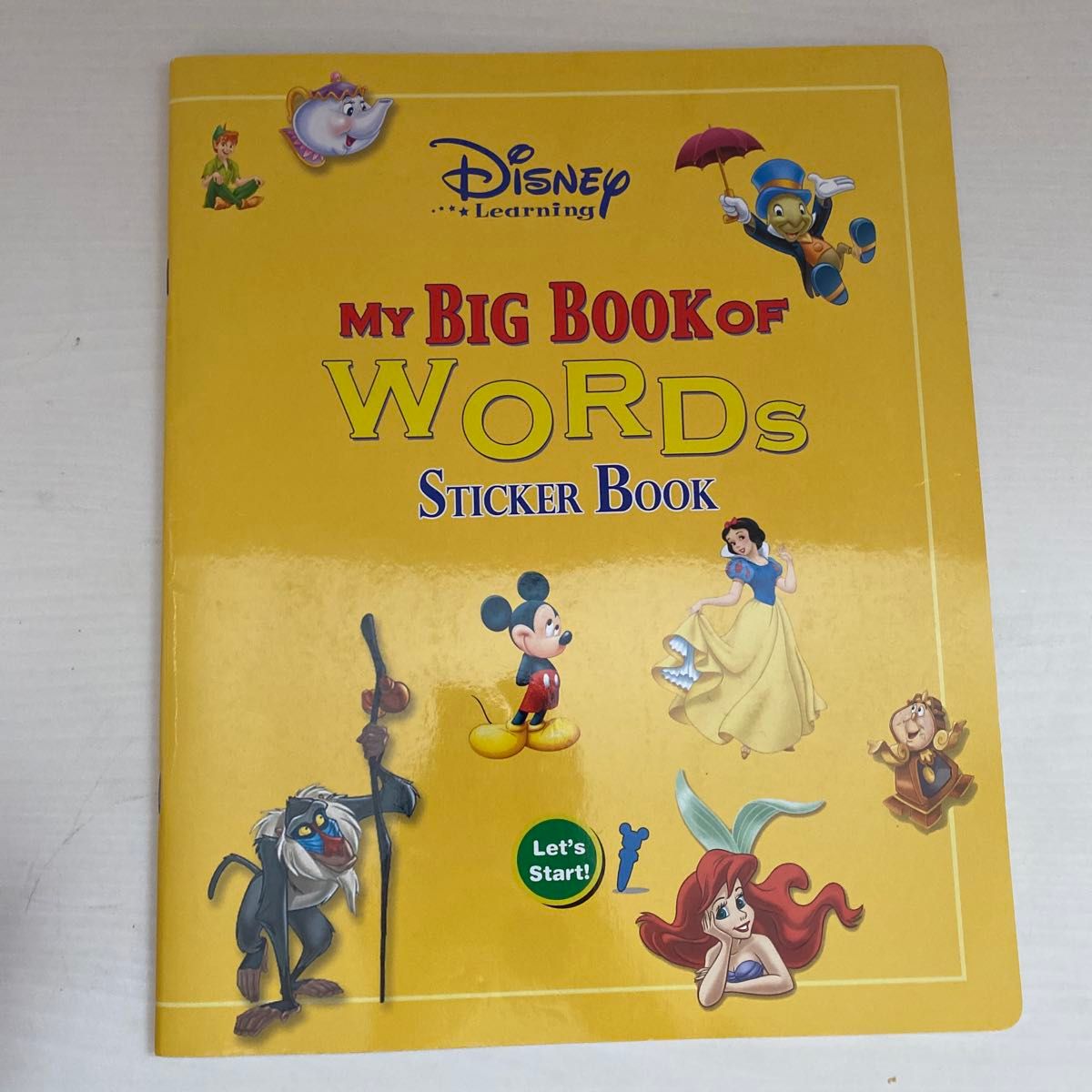 ディズニー My Big Book of Words Sticker Book 英語 絵本 ディズニー My Big Book of Words Sticker Book 英語 絵本