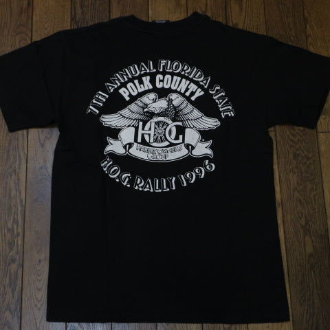 ヤフオク! - 90s USA製 Harley Davidson Tシャツ M ブラック 