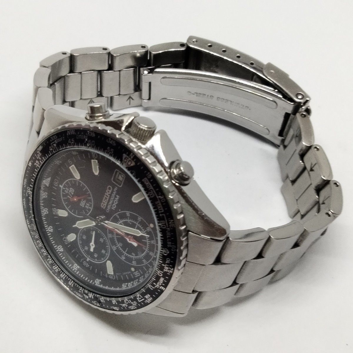 SEIKO クロノグラフ クォーツ 稼働品 稼働品 Moving】 セイコー SEIKO クロノグラフ 768|Yahoo