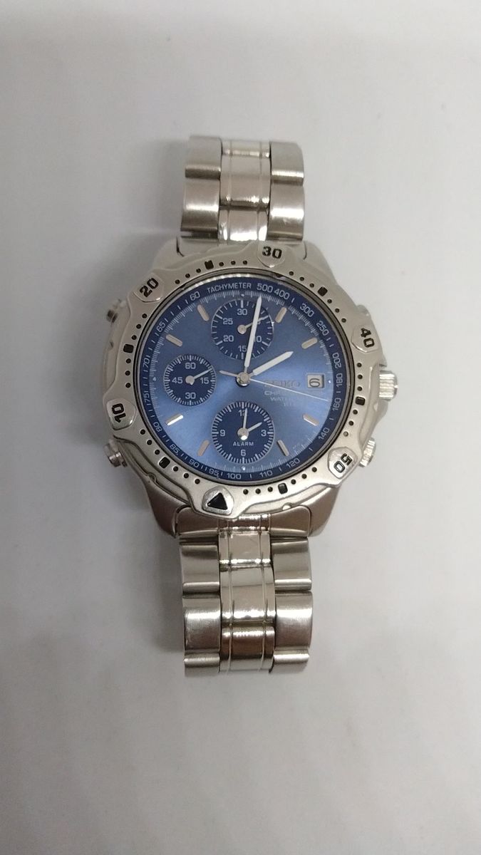 【稼働品】SEIKO アラーム・クロノグラフ 453