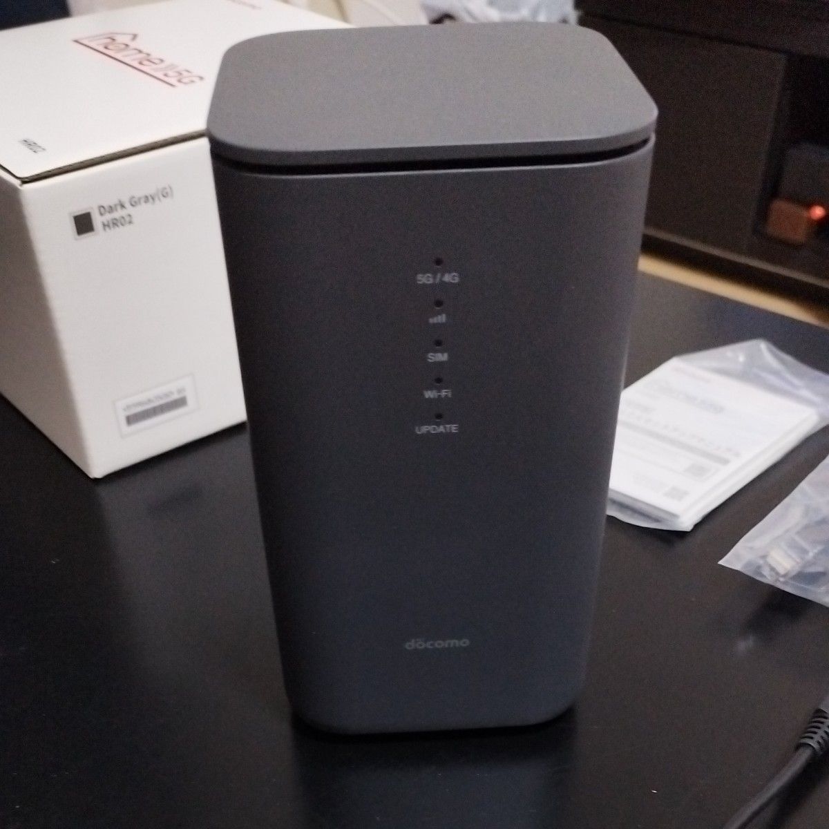 SHARP home 5G HR02 ダークグレー docomo ホームルーター|Yahoo SHARP home 5G HR02 ダークグレー docomo ホームルーター|Yahoo