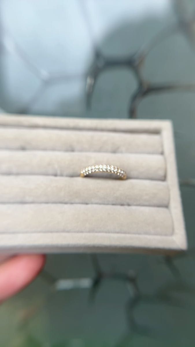 K18 ダイヤモンド リング 12号 0.50ct 2.30g
