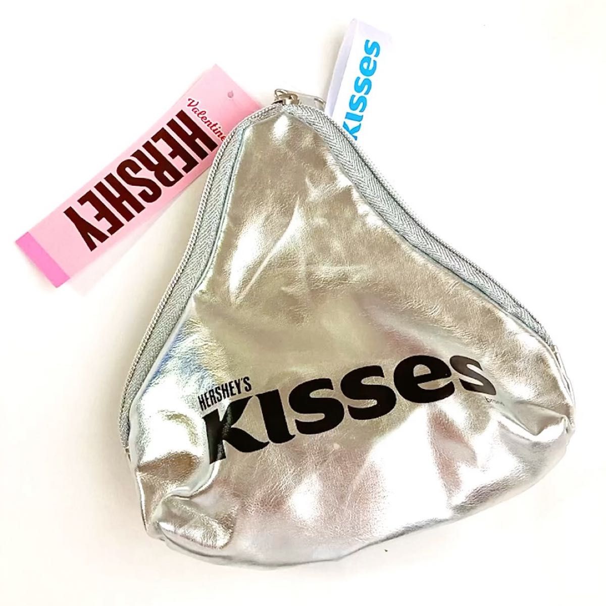日本未発売 アメリカ バレンタイン 限定 HERSHEY'S ハーシーズ KISSES キスチョコ ポーチ バッグ アメトイ