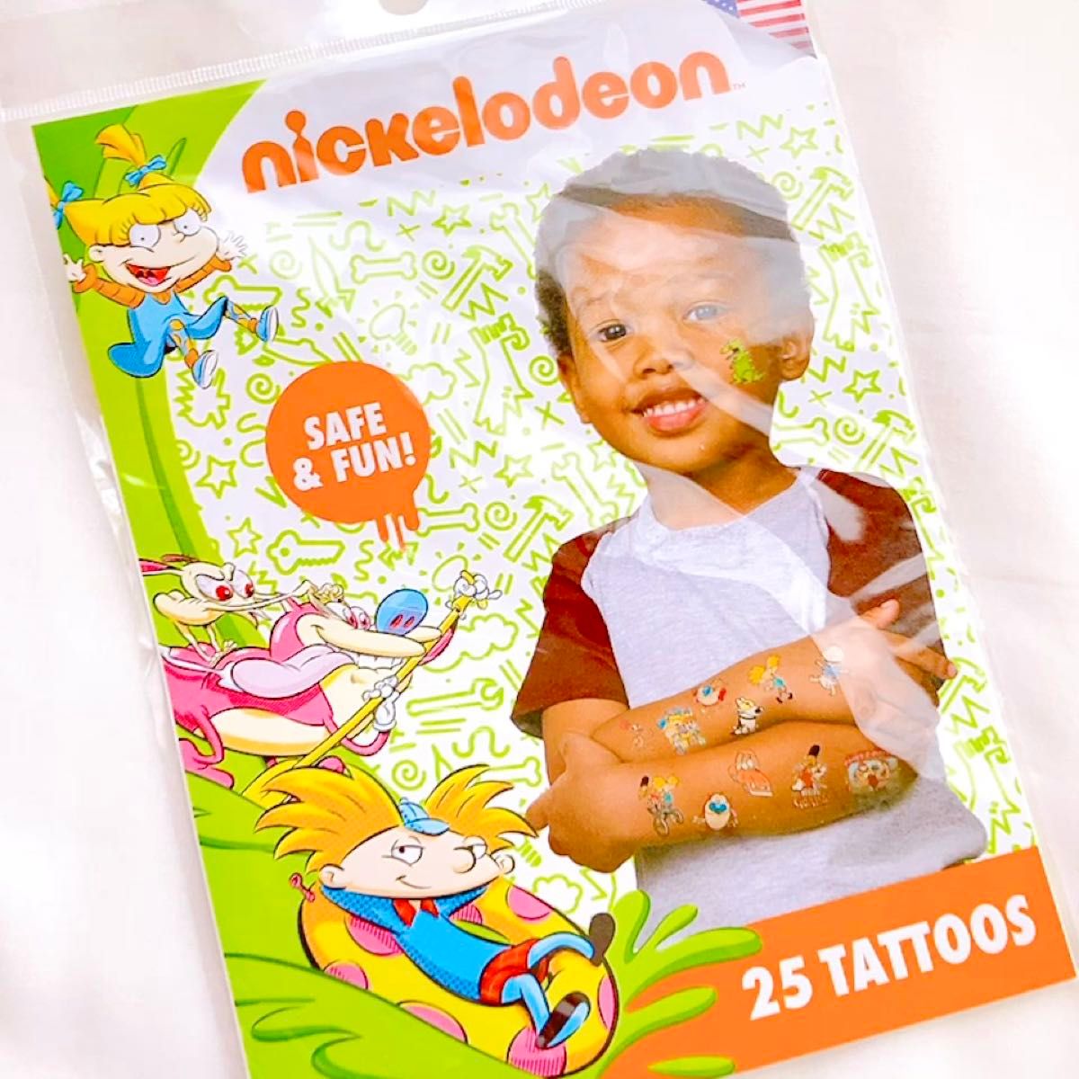 日本未発売 海外 ラグラッツ RUGRATS タトゥーシール セット アメリカ 輸入 雑貨 アメトイ ニコロデオン