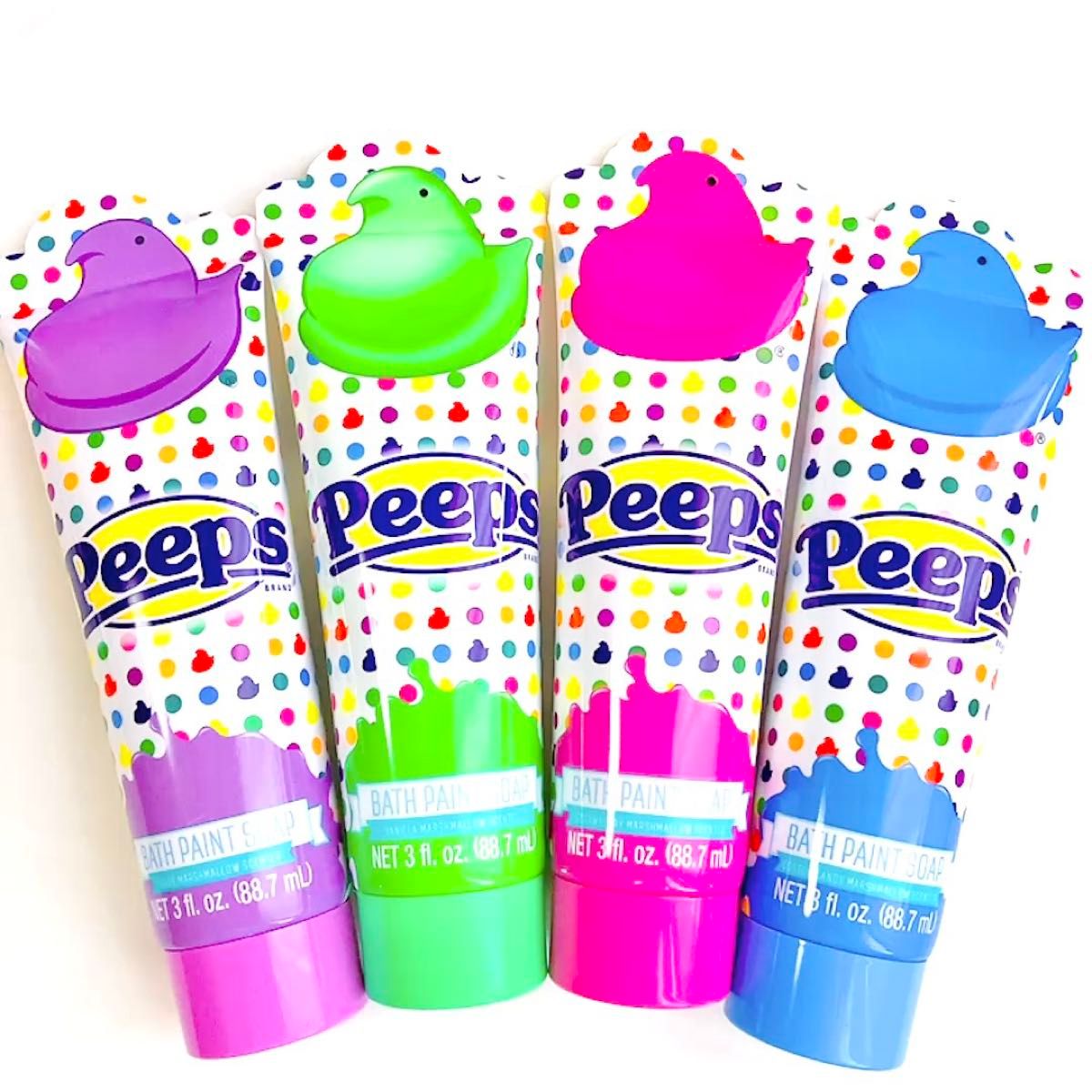 新品 PEEPS アメリカ ピープス 香り付き 色付き バスペイント ハンドソープ ボディソープ 雑貨 アメトイ 海外 おもちゃ