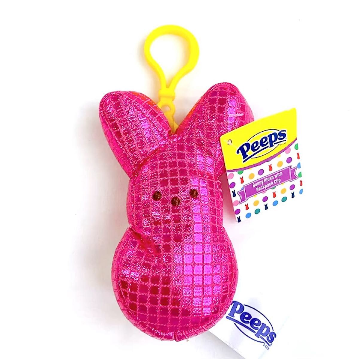 新品 PEEPS アメリカ ピープス バニー うさぎ ぬいぐるみ キーホルダー 雑貨 アメトイ 海外 おもちゃ