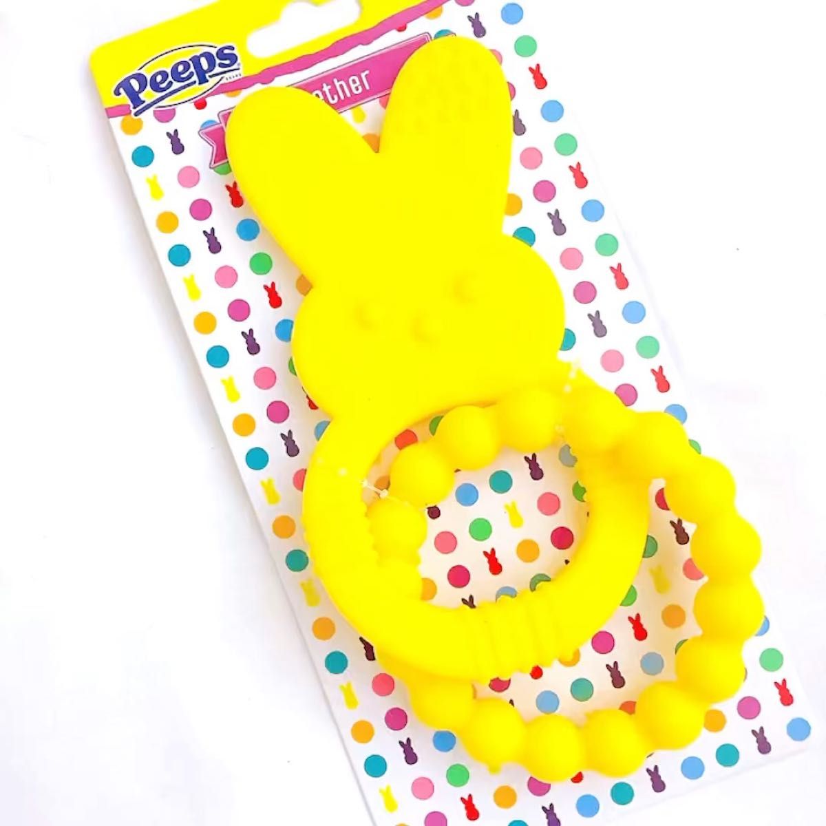 新品 PEEPS アメリカ ピープス バニー うさぎ ベビー 歯固め おしゃぶり 赤ちゃん 雑貨 アメトイ 海外 おもちゃ
