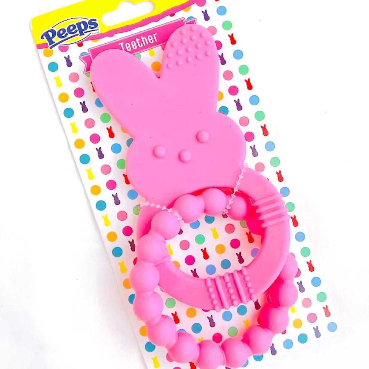 新品 PEEPS アメリカ ピープス バニー うさぎ ベビー 歯固め おしゃぶり 赤ちゃん 雑貨 アメトイ 海外 おもちゃ