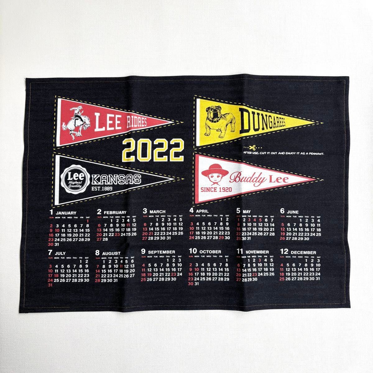 未使用 非売品 Lee リー 公式 2022年 ノベルティ デニム