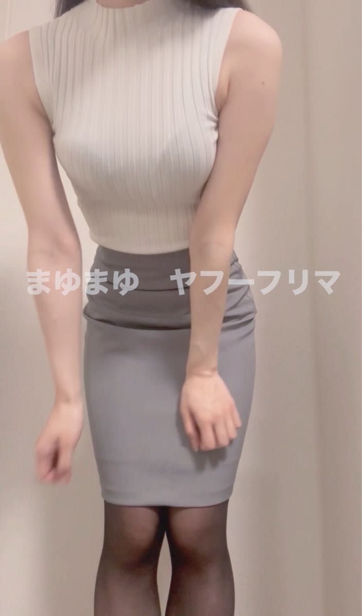 ライトグレー グレー レディース タイトスカート 事務服 OL 制服