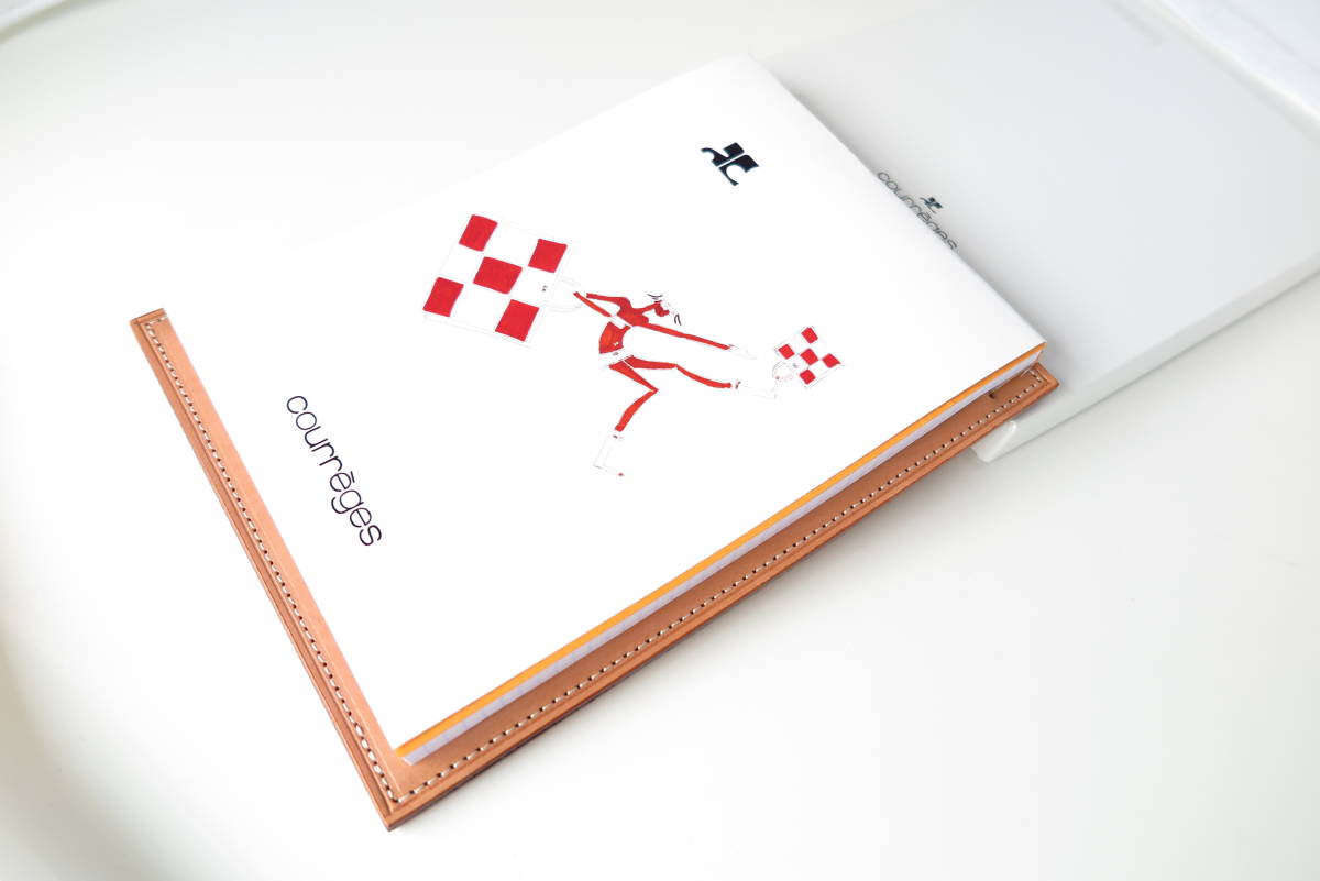 送料無料！クレージュ ロディア メモパッド courreges 新品！絶版！希少モデル！RHODIA A5☆_画像1