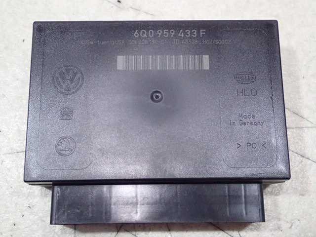  Heisei era 21 year Volkswagen Polo 9NBUD latter term original door lock computer 6Q0 959 433 F used prompt decision 