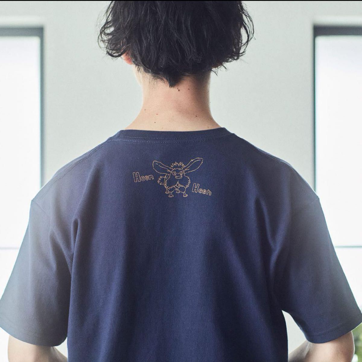 ハウルの動く城 2025Tシャツ 悪魔との契約 (ネイビー) GBL】ジブリ Tシャツ 2025 ハウルの動く城 悪魔との契約