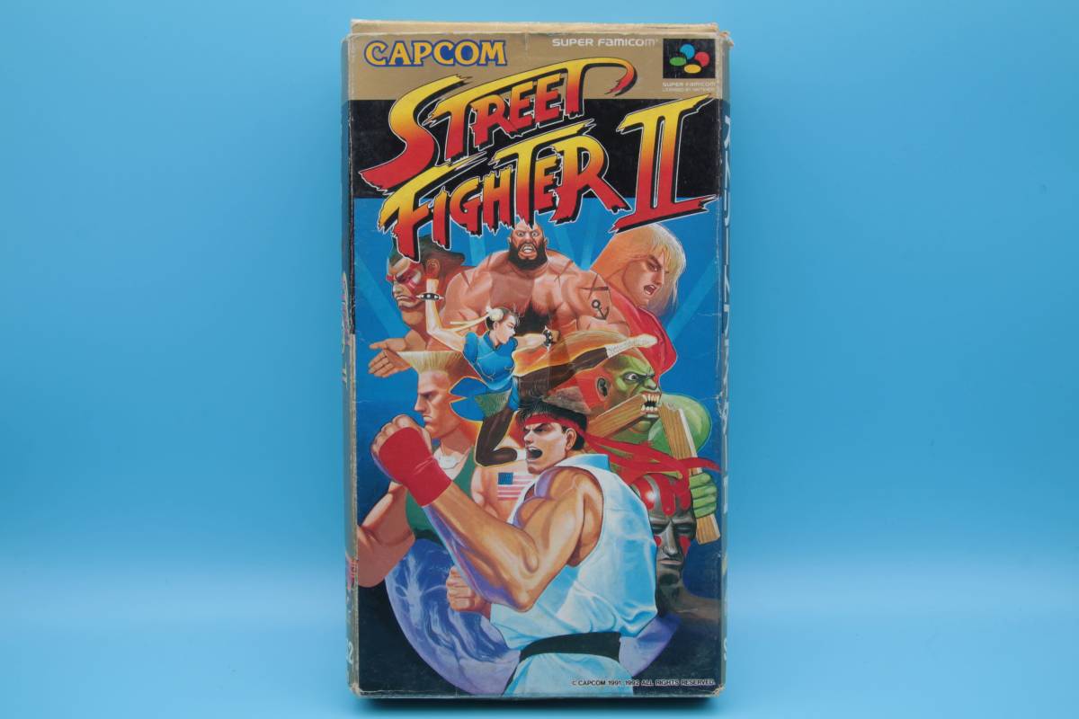 任天堂 ニンテンドー スーパーファミコン ストリートファイターⅡ(2) Street Fighter II / 2 Super Famicom Nintendo SFC 506_画像1