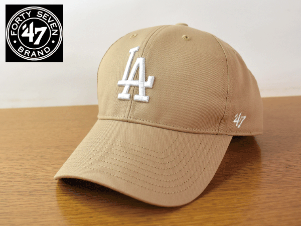 F659《未使用品》47 BRAND 47ブランド【フリーサイズ】LA DODGERS ドジャース MLB 野球帽 帽子 キャップ USモデル