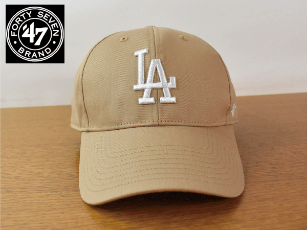 F659《未使用品》47 BRAND 47ブランド【フリーサイズ】LA DODGERS ドジャース MLB 野球帽 帽子 キャップ USモデル