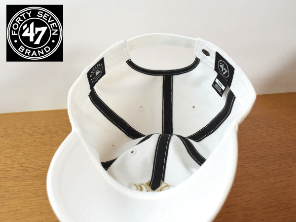 F722《未使用品》47 BRAND 47ブランド【フリーサイズ】NY YANKEES ヤンキース MLB 野球帽 帽子 キャップ USモデル