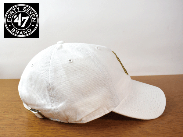 F722《未使用品》47 BRAND 47ブランド【フリーサイズ】NY YANKEES ヤンキース MLB 野球帽 帽子 キャップ USモデル
