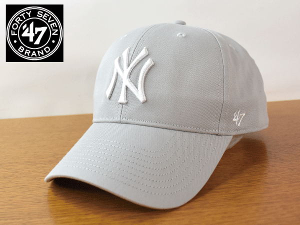 K844《未使用品》47 BRAND 47ブランド【フリーサイズ】NY YANKEES ヤンキース MLB 野球帽 帽子 キャップ USモデル