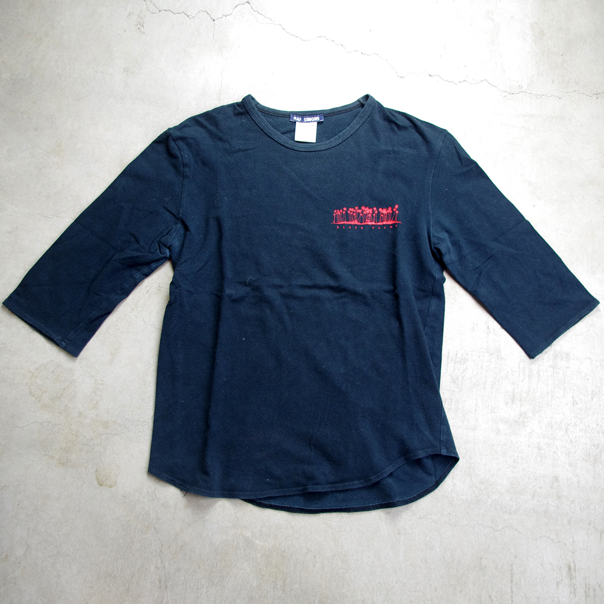 RAF SIMONS 1998 S/S BLACK PALMS グラフィックTシャツ / ラフシモンズ 初期 アーカイブ_画像1