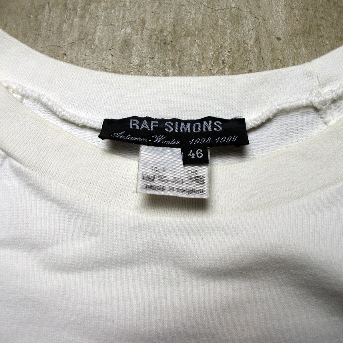 RAF SIMONS 1998-1999 A/W Radioactivity期 グラフィックスウェット