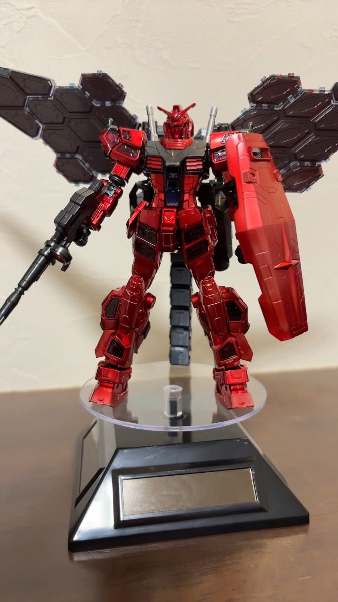RX‐78F00/E ガンダム(EX‐001 グラスフェザー装備) 塗装完成品