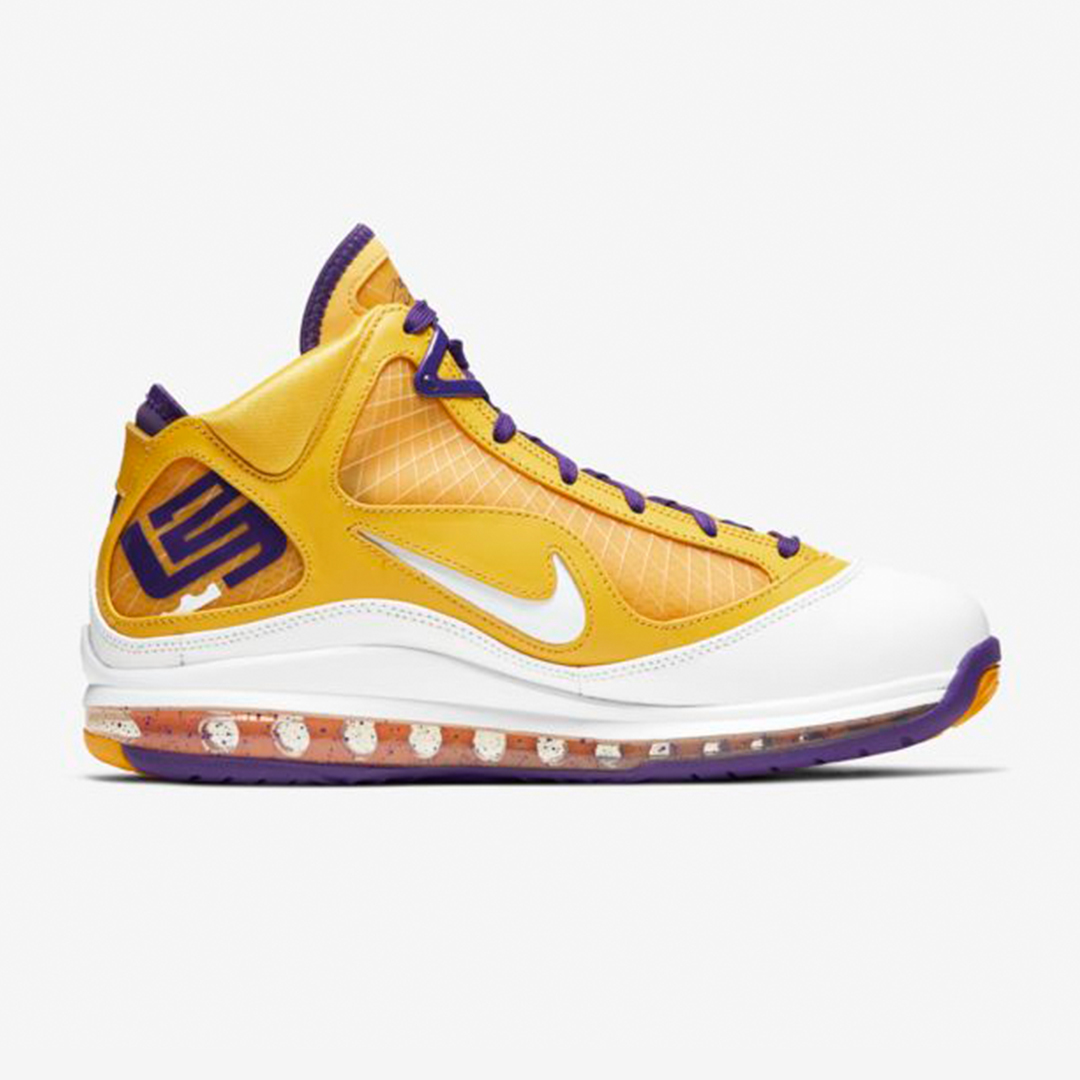 1217 NIKE LEBRON7 27.0cm Lakers LakersColor・ナイキレブロン7 27.0