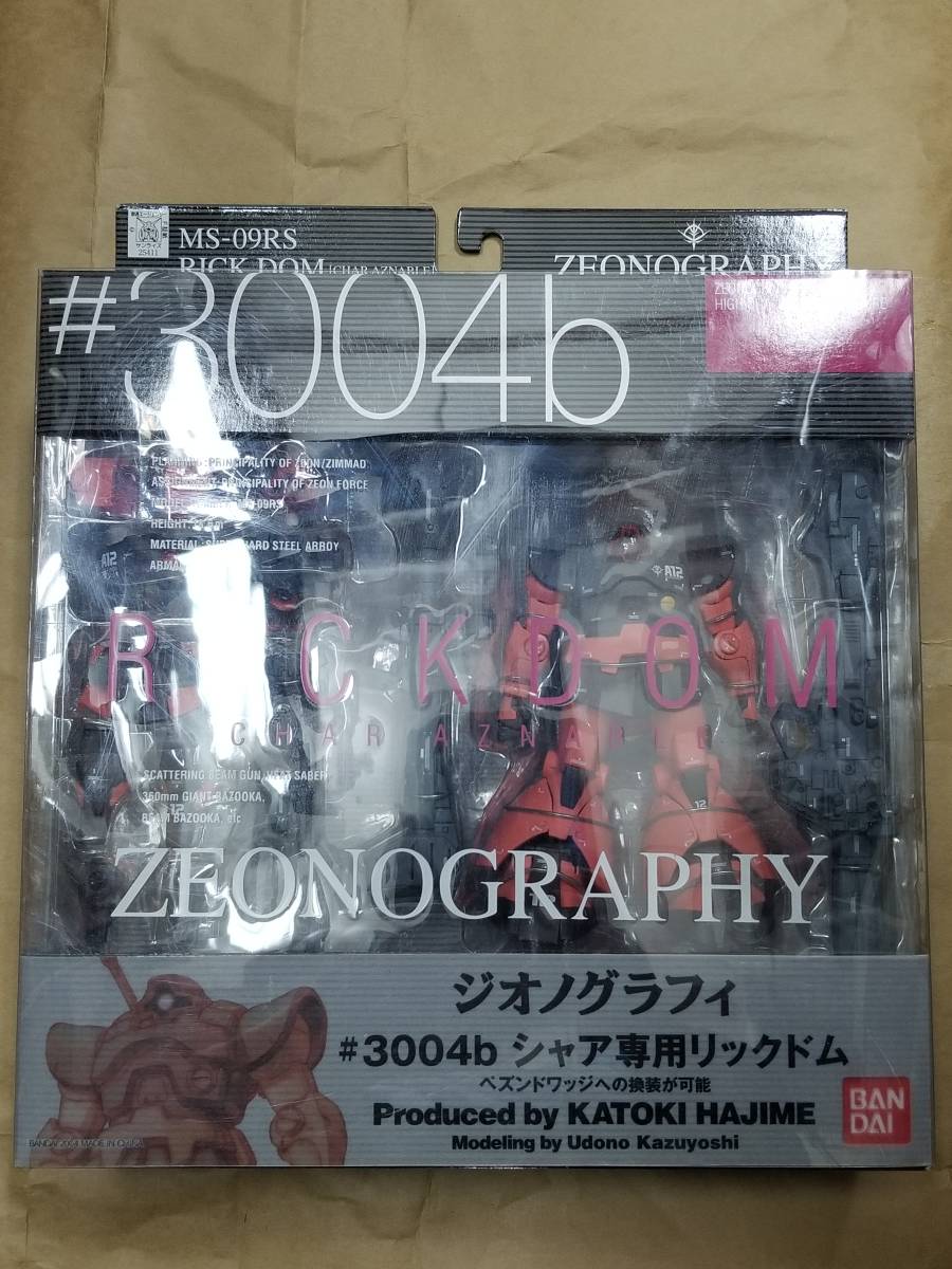 GUNDAM FIX FIGURATION ZEONOGRAPHY #3004b シャア 専用 リックドム ドワッジ ジオノグラフィ ドムMS-09R-S RICK DOM CHAR AZNABLE Dowadge_画像1