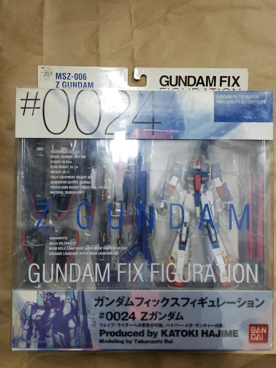 正規品 GUNDAM FIX FIGURATION #0024 Zガンダム GFF G.F.F. ゼータ ガンダム MSZ-006 Z ZETA GUNDAM Figure カミーユ ビダン フィギュア MS