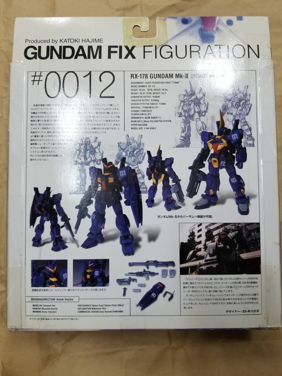 正規品 新品 GUNDAM FIX FIGURATION #0012 ガンダムmkII ティターンズ 03 GFF G.F.F. Zガンダム バーザム フィギュア MK- 2 マーク ツー 黒