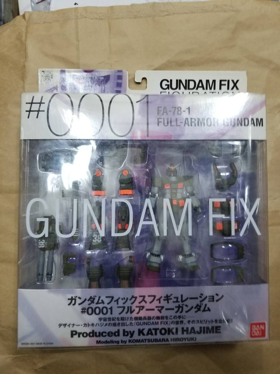 正規品 GUNDAM FIX FIGURATION #0001 フルアーマー ガンダム GFF G.F.F. MSV FULL ARMOR Figure プラモ 狂四郎 FA-78-1 フィギュア MS ロボ