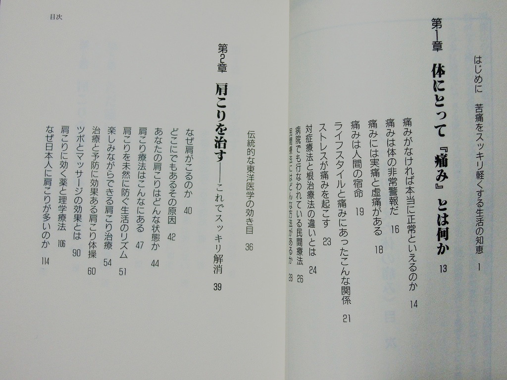 △△石川清隆『スッキリ消えた体の痛み』株式会社ナガセ 1994年初版 肩こり 腰痛 膝痛 ストレッチ ツボ_画像2