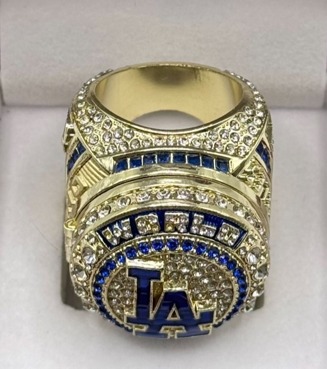 ロサンゼルス・ドジャースに贈られたMLBワールドシリーズの
