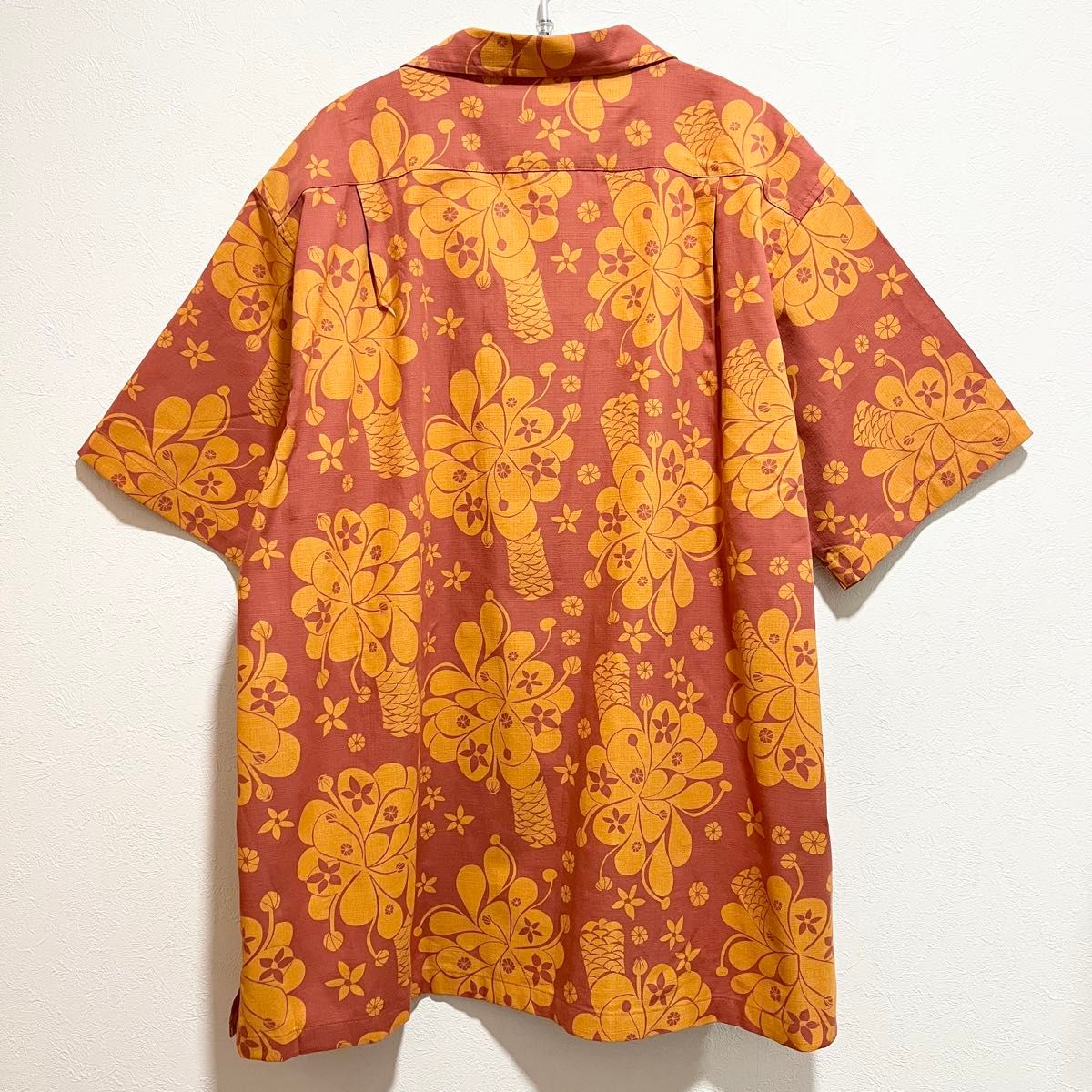 pataloha 開襟 半袖シャツ 大振り花柄 アロハシャツ パタゴニア 美品】 Patagonia pataloha パタロハ・シャツ アロハシャツ L
