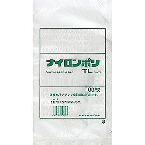 【新品】福助工業 ナイロンポリTLタイプ規格袋 真空包装袋100枚 15-45　幅150×450ｍｍ　※複数個同梱可能(1)_画像1