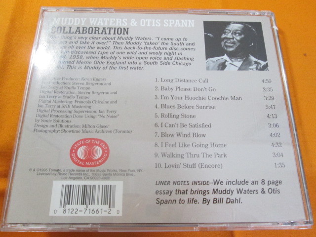 ♪♪♪ マディ・ウォーターズ Muddy Waters & Otis Spann『 Collaboration 』国内盤 ♪♪♪