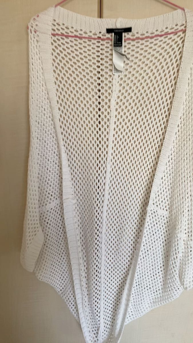レディース Lサイズ Forever21 メッシュ羽織