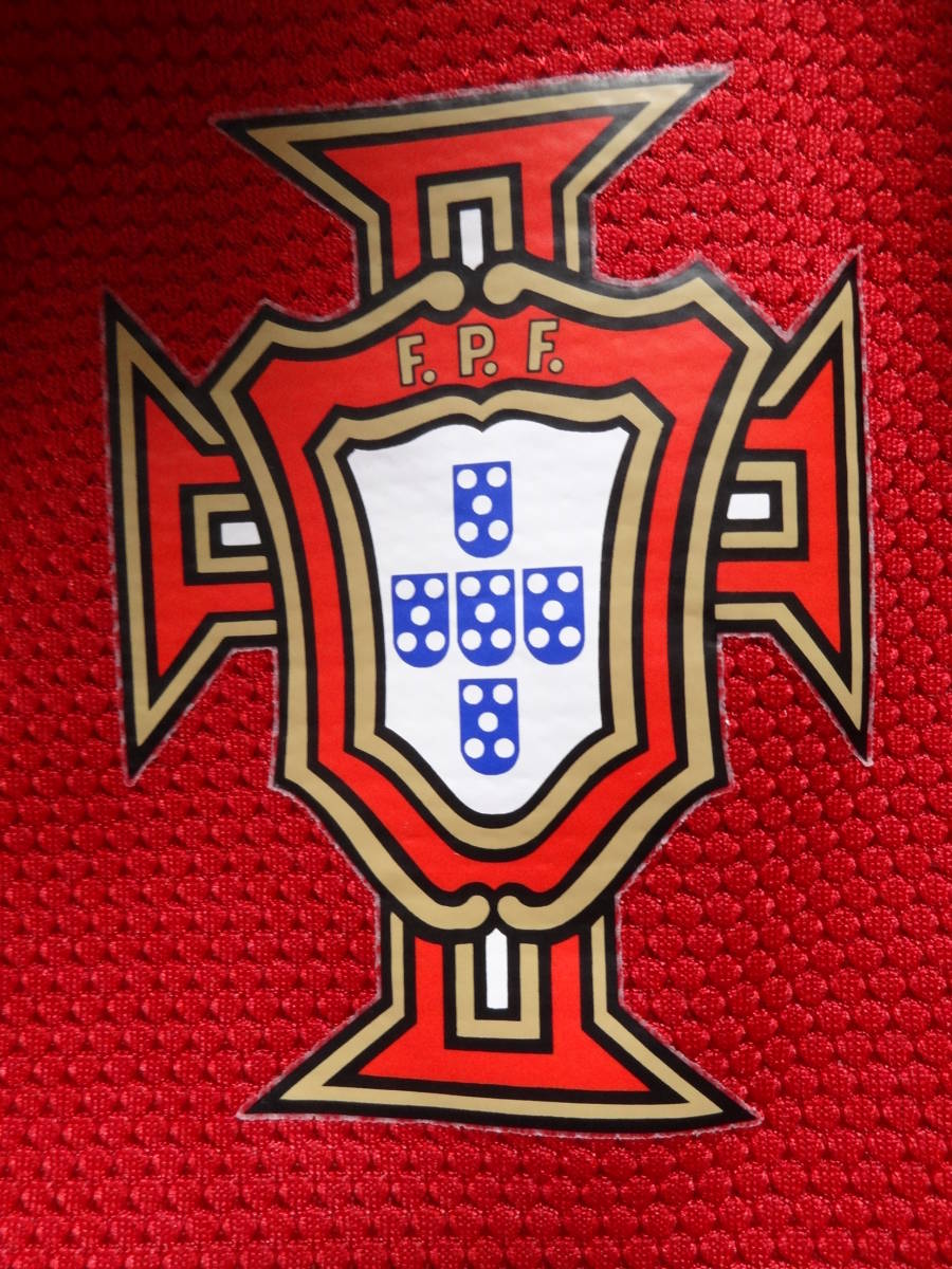 ポルトガル 代表 2012 ホーム オーセンティック ユニフォーム S 美品 ナイキ NIKE 送料無料 選手仕様 portugal サッカー シャツ