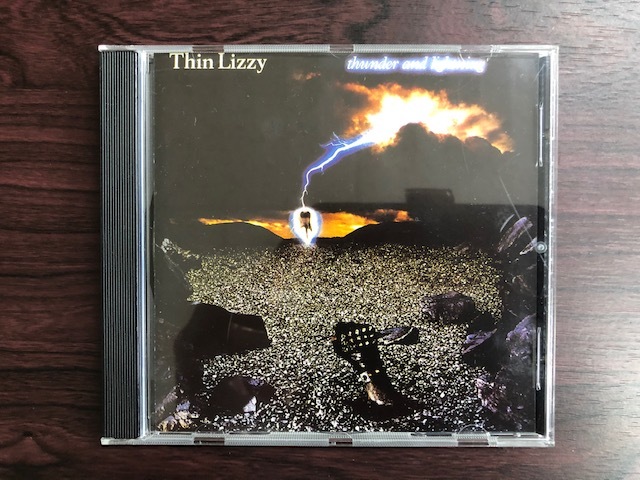 美品★Thin Lizzy★シン・リジィ★Thunder & Lightning★MegadethJudasPriestMOTLEYCRUEIRONMAIDENOzzyOsbourneDIO_画像1