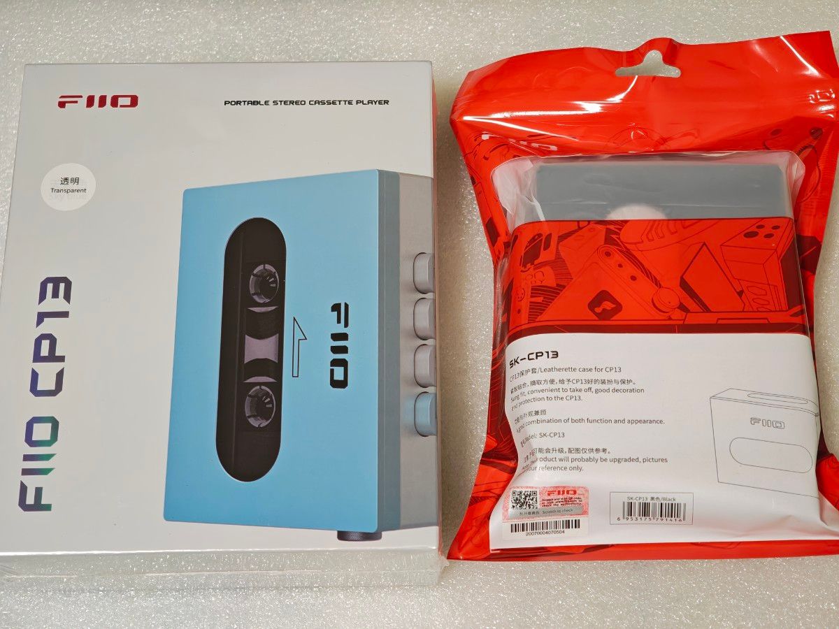 新品 FiiO CP13 透明 Transparent 純正ケース セット 新品 FiiO CP13 透明 Transparent 純正ケース セット ポータブル