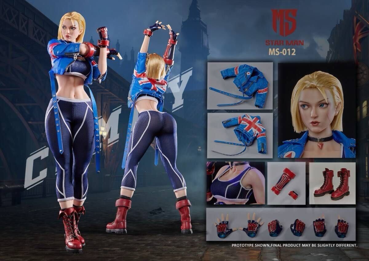 未使用品 STAR MAN キャミィ 1/6 フィギュア ストリートファイター STAR MAN MS-012 1/6 Cammy キャミィ (検 Street Fighter