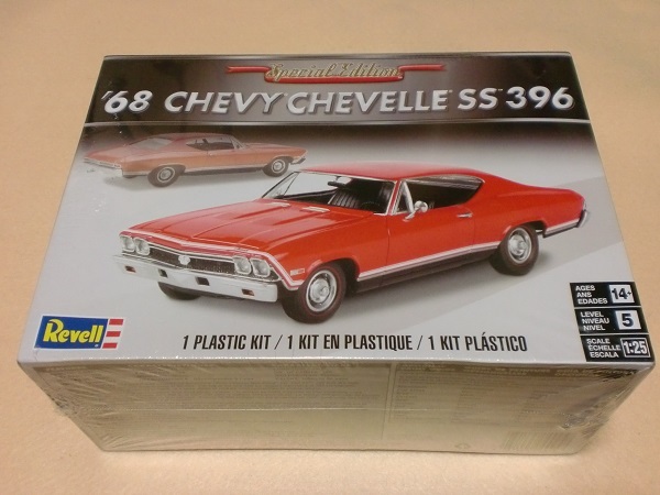 アメリカ レベル 1/25 シェビー シェベル SS 396 1968 Chevy Chevelle SS 396 (New Tool) Revell 85-4445